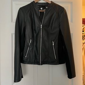Express faux leather jacket